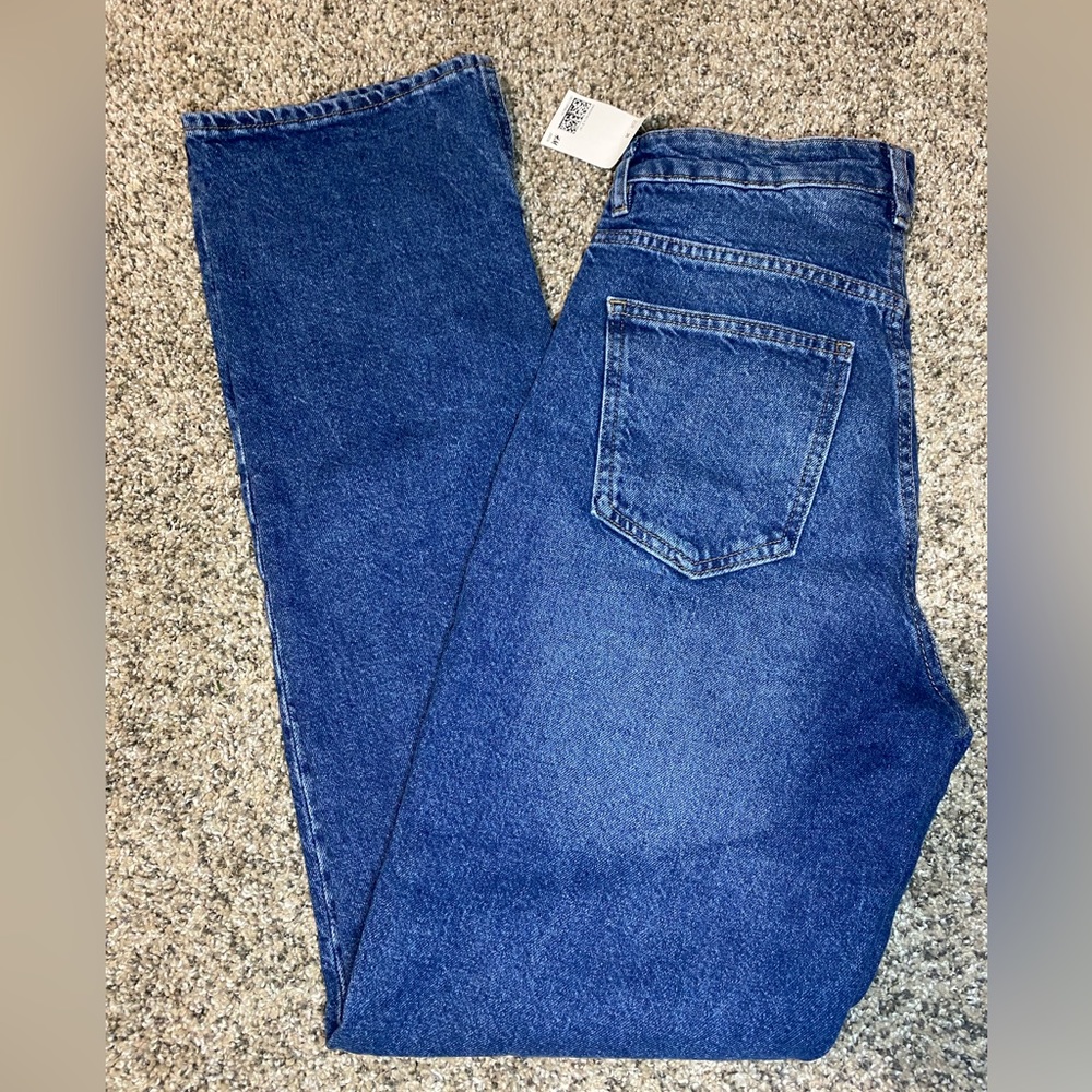 NWT H&M High Waist Slim Bootcut Jeans Size 6/EU 38